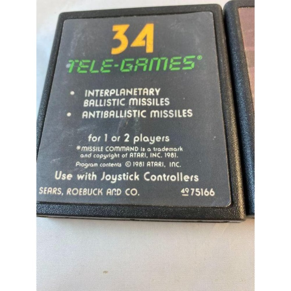 80’s Vintage Atari-Tele Game Bundle-Serious Inquir - Picture 6 of 6